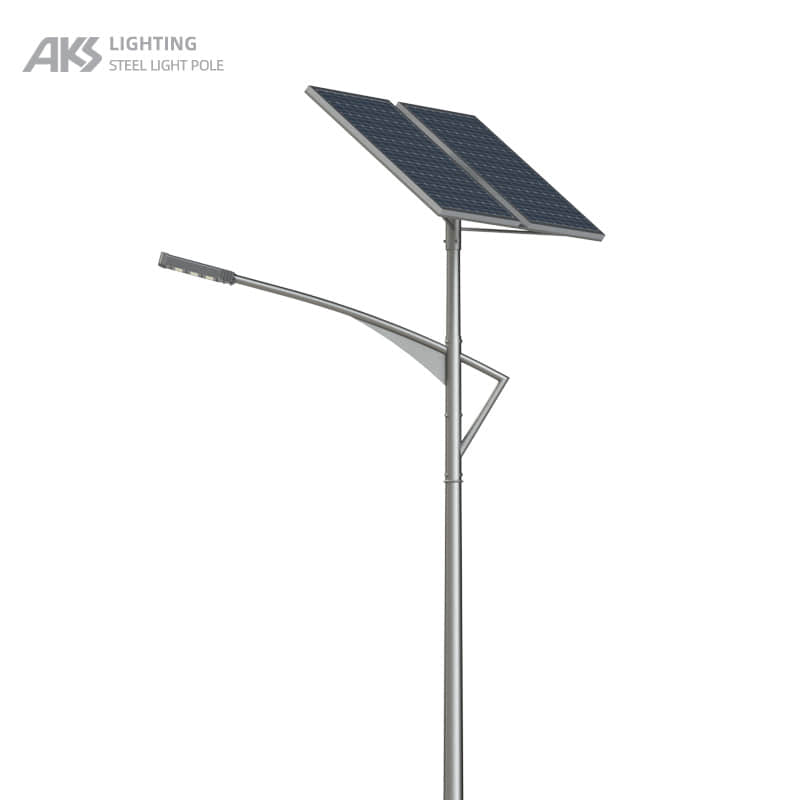 8m Single arm solar street light