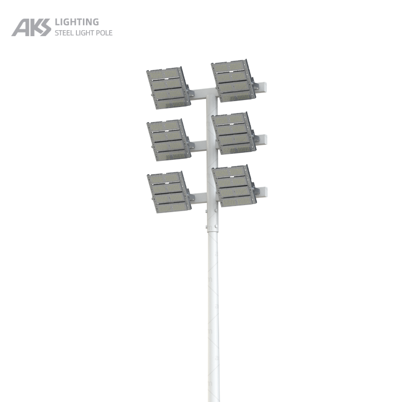Football High Mast Light Pole
