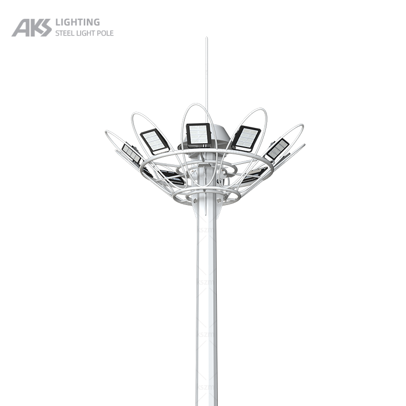 Dockside high-mast lighting