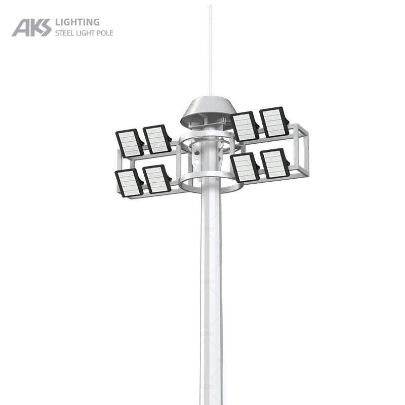 Parking lot high-mast lights