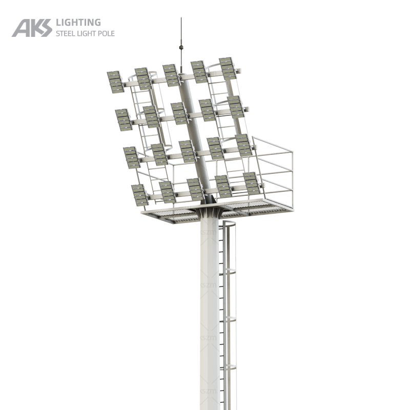Ladder-type high-mast lighting