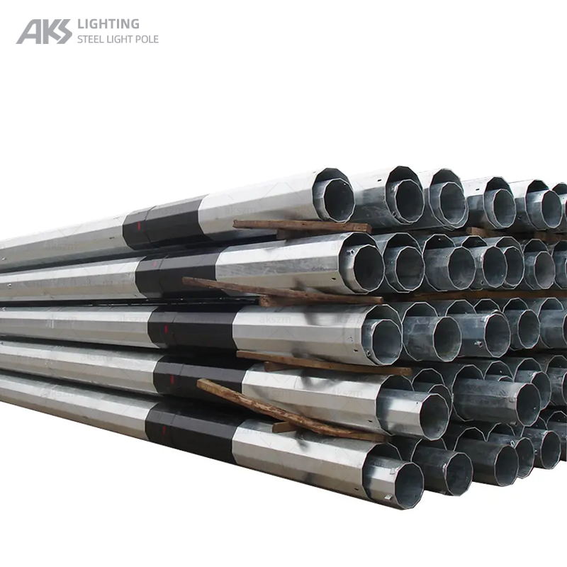 Galvanized Steel Electric Power Pole Tower